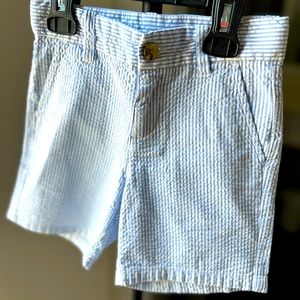 Janie and Jack Seersucker Shorts Size 4
